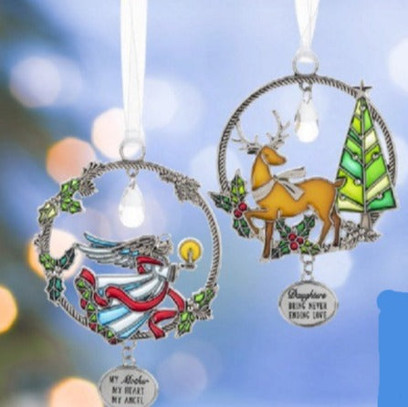 Stained Glass Ornament-Choose from 24 Styles