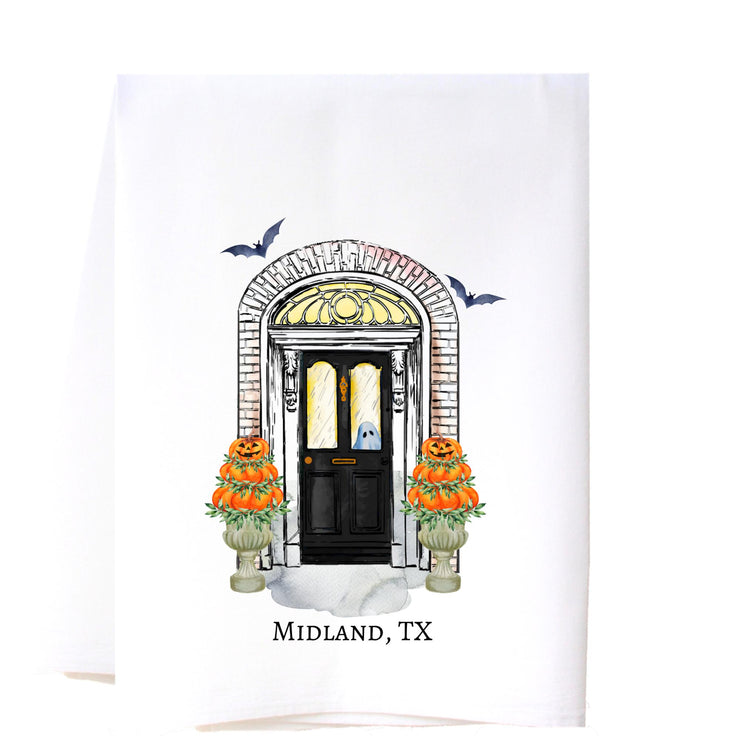 Halloween 100% Cotton Flour Sack Dish Towels