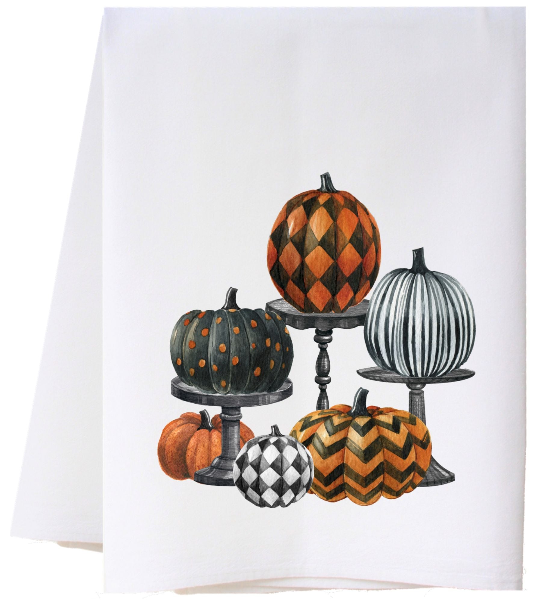 Halloween 100% Cotton Flour Sack Dish Towels