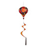 Fall Floral Home Sweet Home Burlap Balloon Spinner