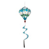 Leopard Magnolia Burlap Balloon Spinner