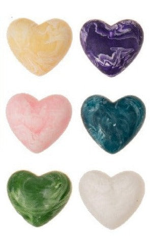 Healing Heart Stone Charms