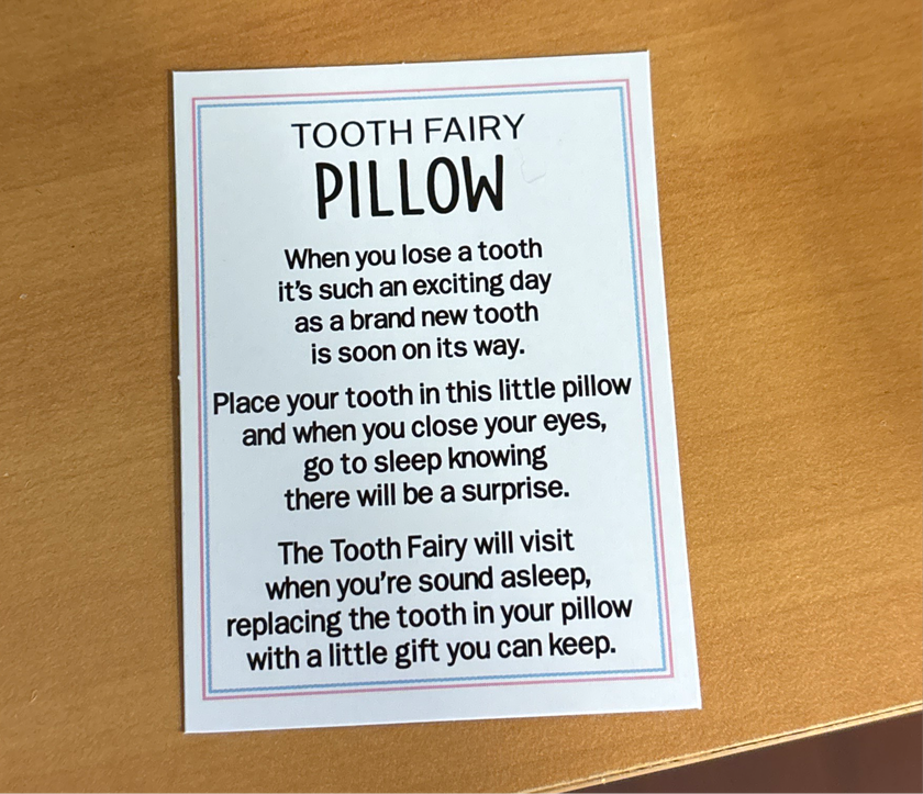 Tooth Fairy Pillows