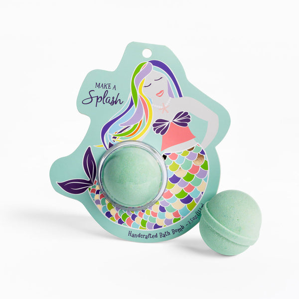 Make a Splash Mermaid Bath Bomb