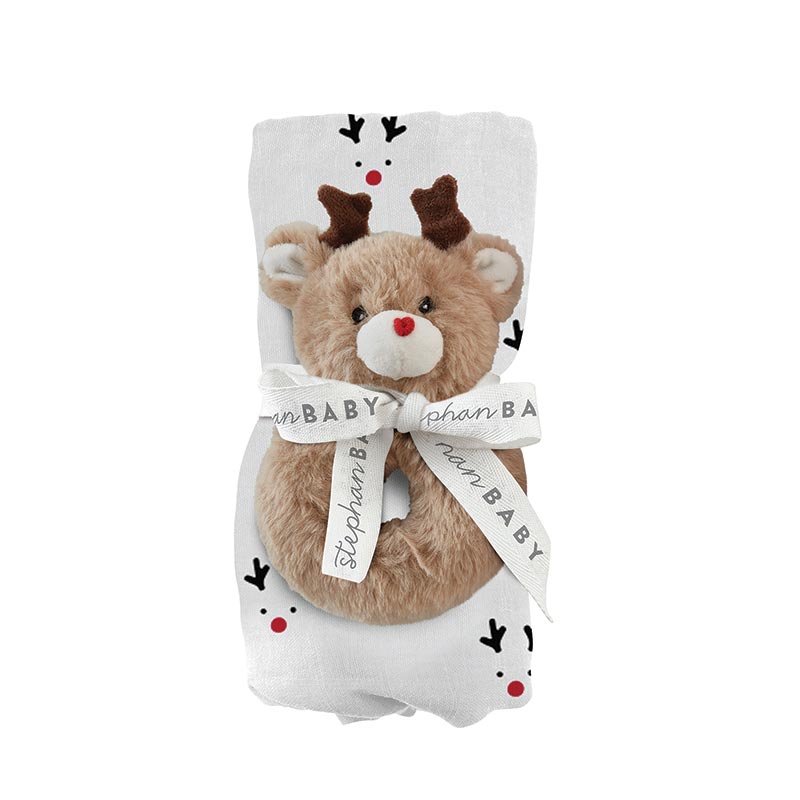 Teddy bear swaddle online blanket