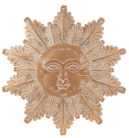 Terracotta Sun outlet Wall Decor