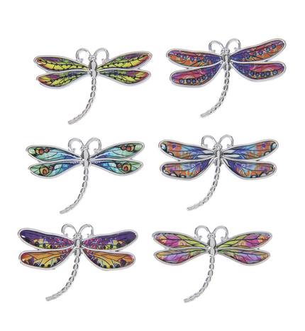 Enjoy Each Moment Dragonfly Inspiration Charm