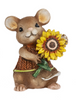 Autumn Mouse Mini Figurine