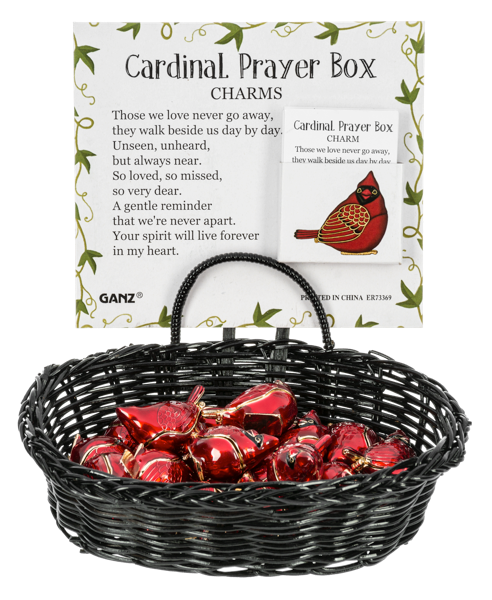 Cardinal Prayer Charms