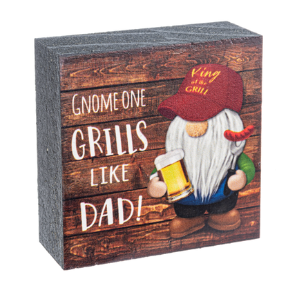 Gnome one grills like Dad!