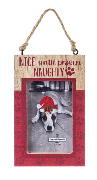 Feliz Naughty Pets - Photo Frame Ornament