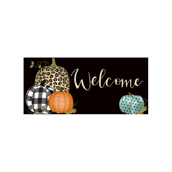Mixed Print Pumpkins Sassafras Switch Mat