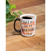Hold on let me overthink that Cup of Awesome, 14 OZ Ceramic Mug
