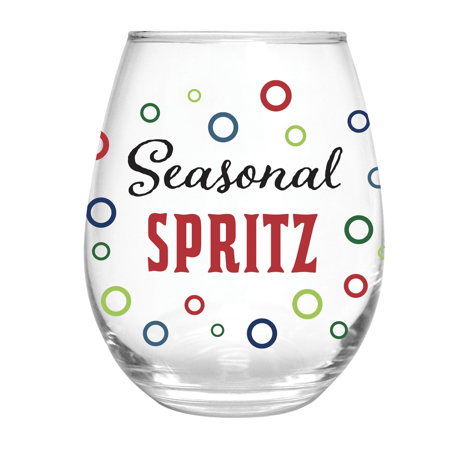 17 ounce stemless wine glasses Seasonal Spritz
