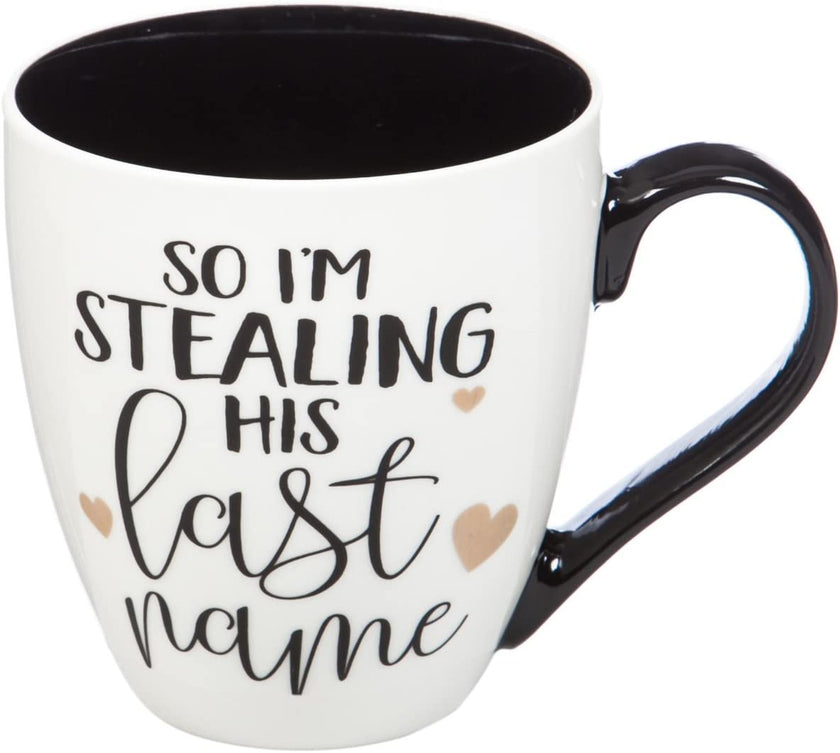 Engagement Boxed Ceramic Coffee Mug Set