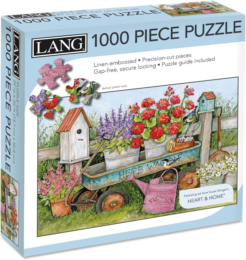 Blue Wagon 1000 Piece Puzzle