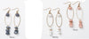 Natural Stone Drop Earrings