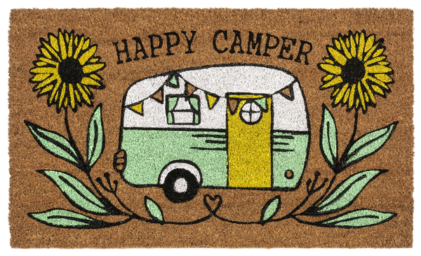 Happy Camper Doormat