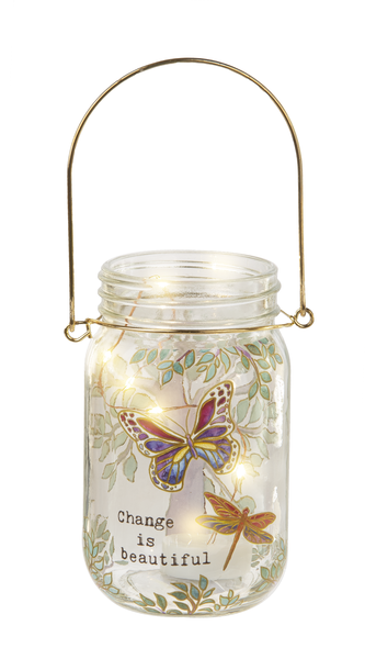 Mindfulness Gallery - Light Up Mason Jars