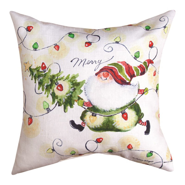 Gnome For Christmas Pillow