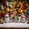 Winter Bird Figurines