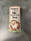 Friends, Life, Love block