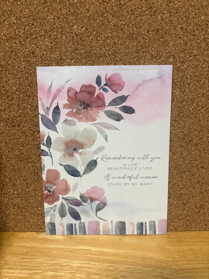 Sympathy Card for her