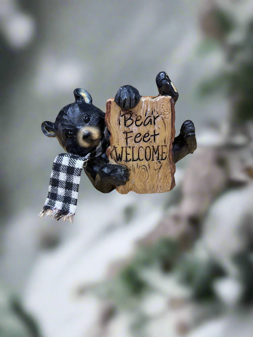 Resin Bear with cute messages
