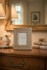 Wooden Picture Frame with Metal Inlay