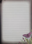 Embossed Butterfly Journal