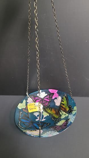 Hanging Butterfly Bird Bath