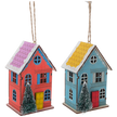 Wooden house ornament