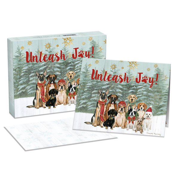 Unleash Joy! Boxed Christmas Cards