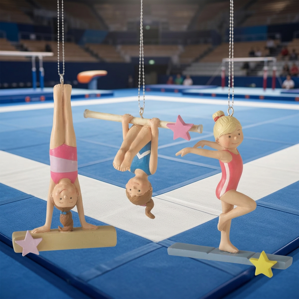 Gymnast Ornaments