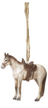 Resin Horse Ornament
