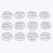 Resin rocks with motivational messages