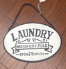 Metal Laundry room sign