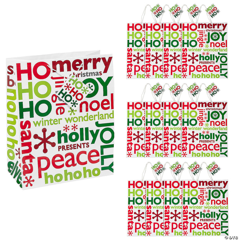 Christmas large gift bags