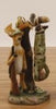 Resin Deer Hunter Ornaments