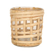 Cane weave tealight holder