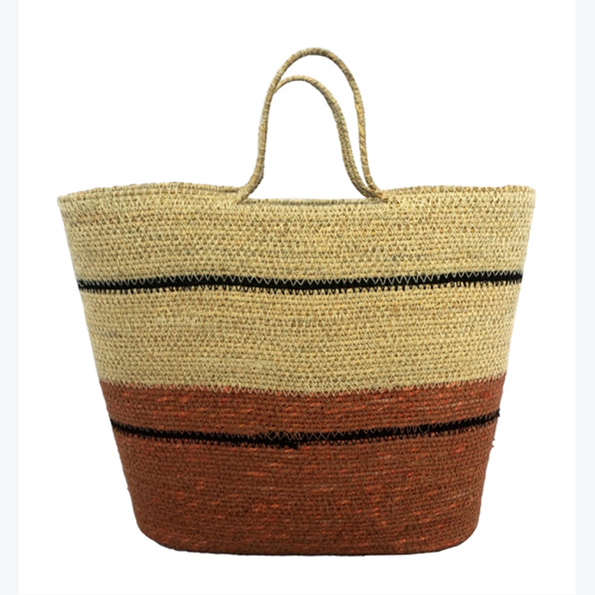 Seagrass Handwoven Market Tote