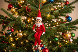 Boy Elf Ornament
