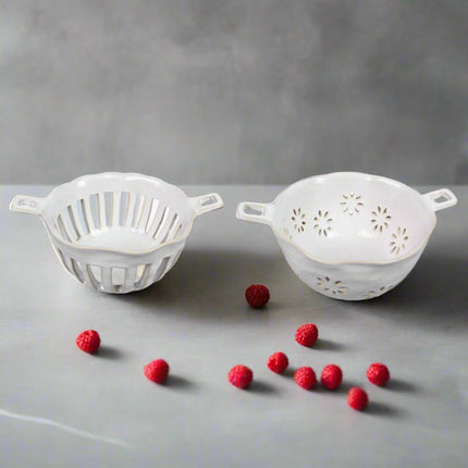 Ceramic Hand Thrown Berry Dish