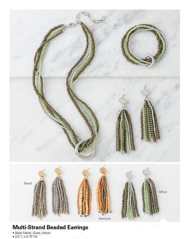 Strand Fall Jewelry Collection- 3 Colors