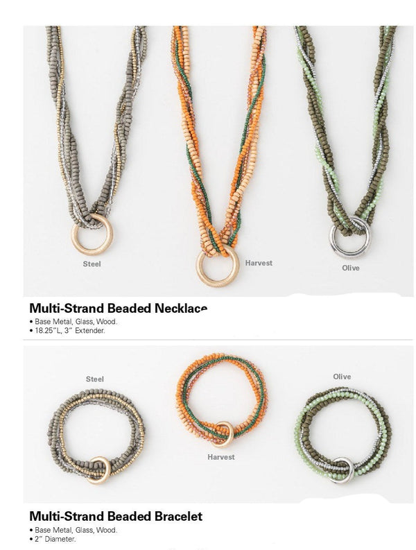 Strand Fall Jewelry Collection- 3 Colors