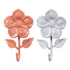 Cast Iron Flower wall hooks