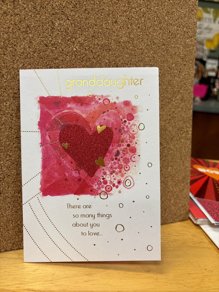 Valentine's Card for Granddaughter