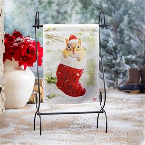 Christmas stocking chipmunk Lusyt