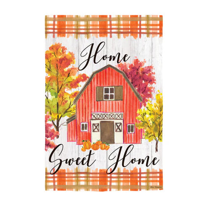 Home Sweet Home fall garden flag