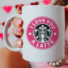 I Love You Latte Coffee Mug